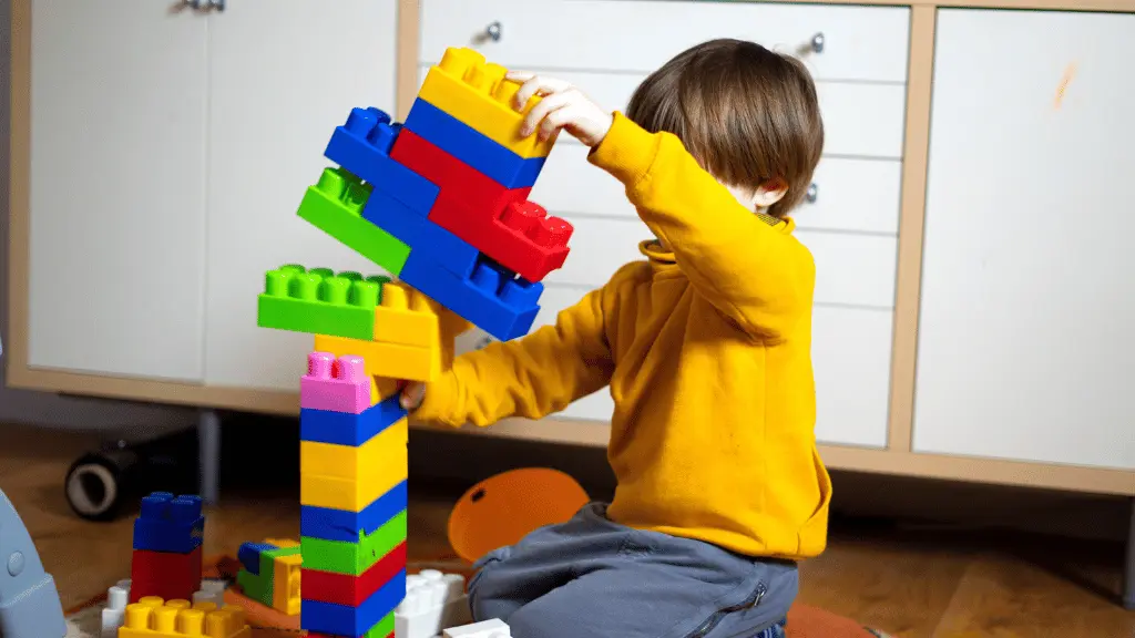 Building Blocks Fine Motor Skills  Activity 